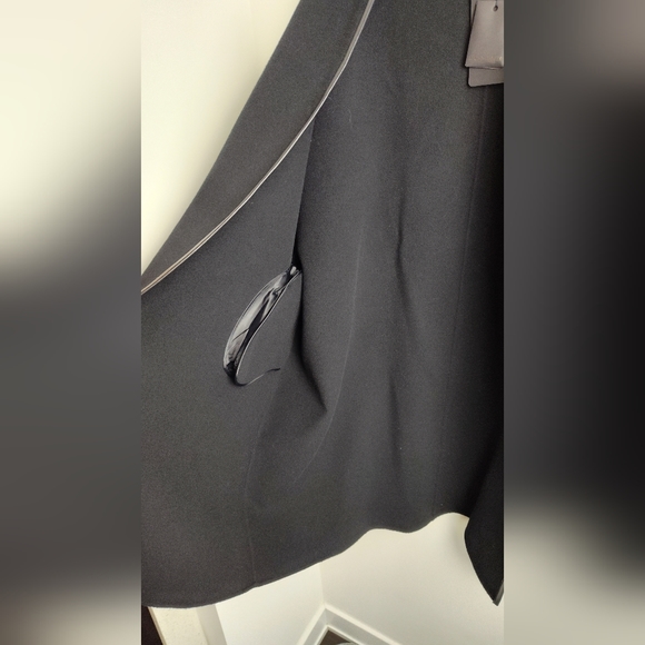 NWT Marina Rinaldi Black Wool Coat high quality designer 22 plus size oversized - Picture 13 of 15